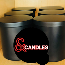 Load image into Gallery viewer, Matte Black Single Wick. 100% Soy Wax Candle
